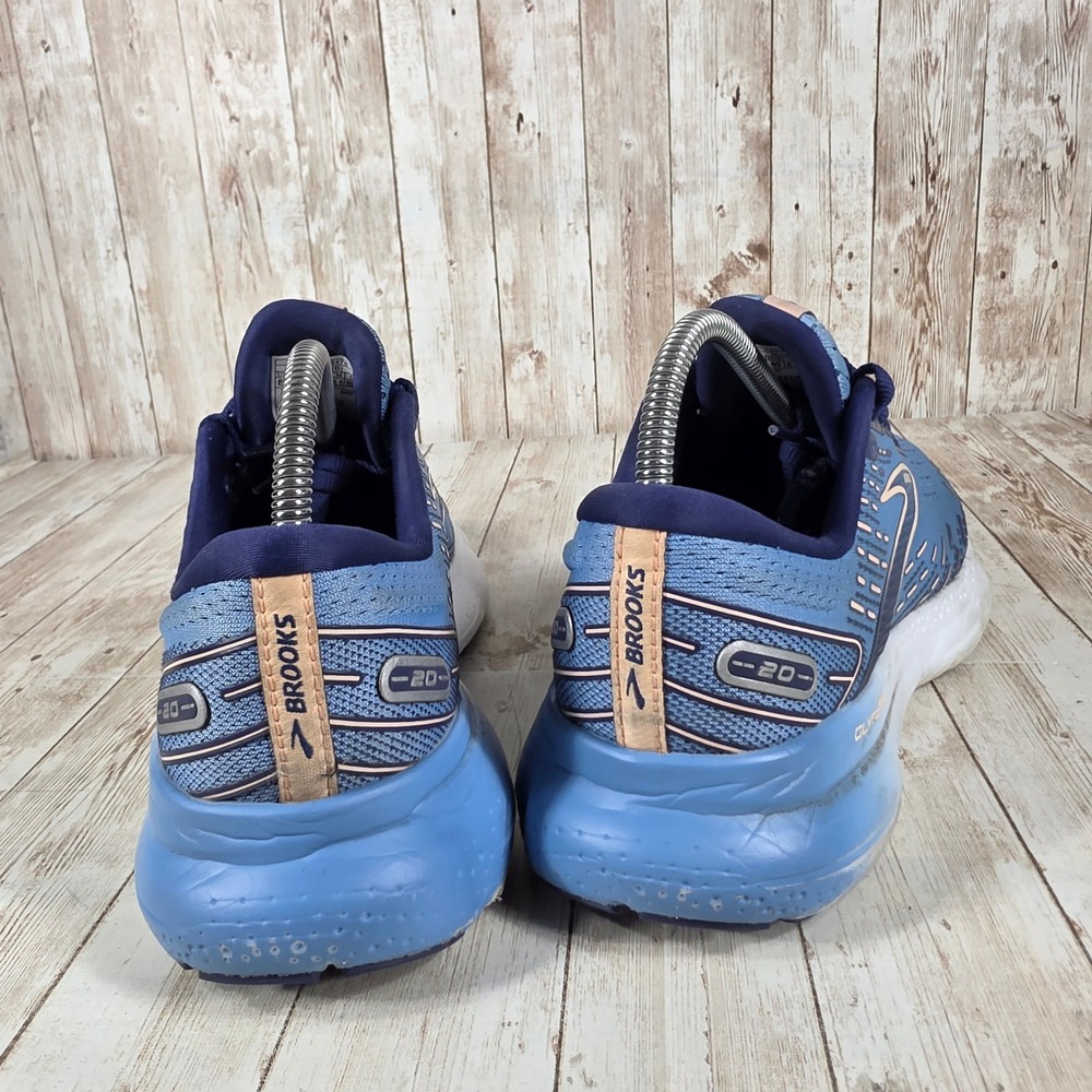 Brooks Glycerin 20 Running Shoes Cushioned Athletic Sneakers Blue Women's 8.5 - Picture 2 of 8